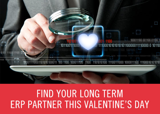 Find your long term ERP partner this Valentines Day