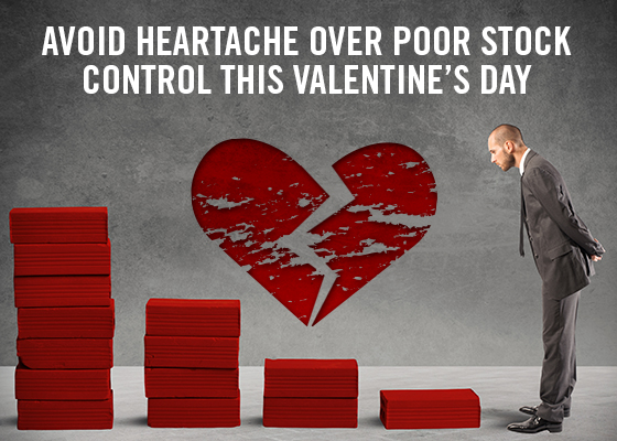 Avoid heartache over poor stock control this Valentines Day